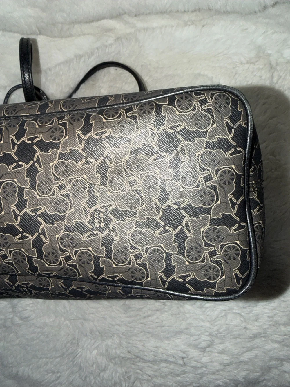 Celine Classic Black Patterned Tote Bag- GOOD CONDITION